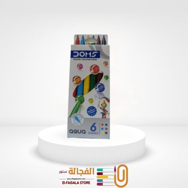 الوان فلوستر 6 لون Doms Aqua موديل 8435