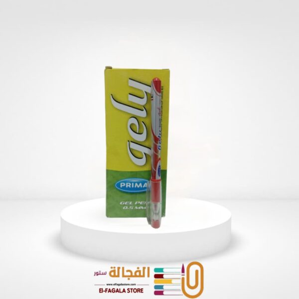 قلم جاف بريما Gely احمر