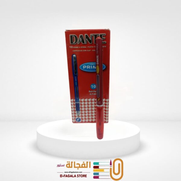 قلم جاف Dante احمر Prima