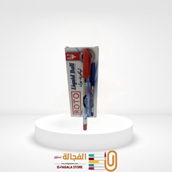 قلم روتو ليكويد بول احمر
