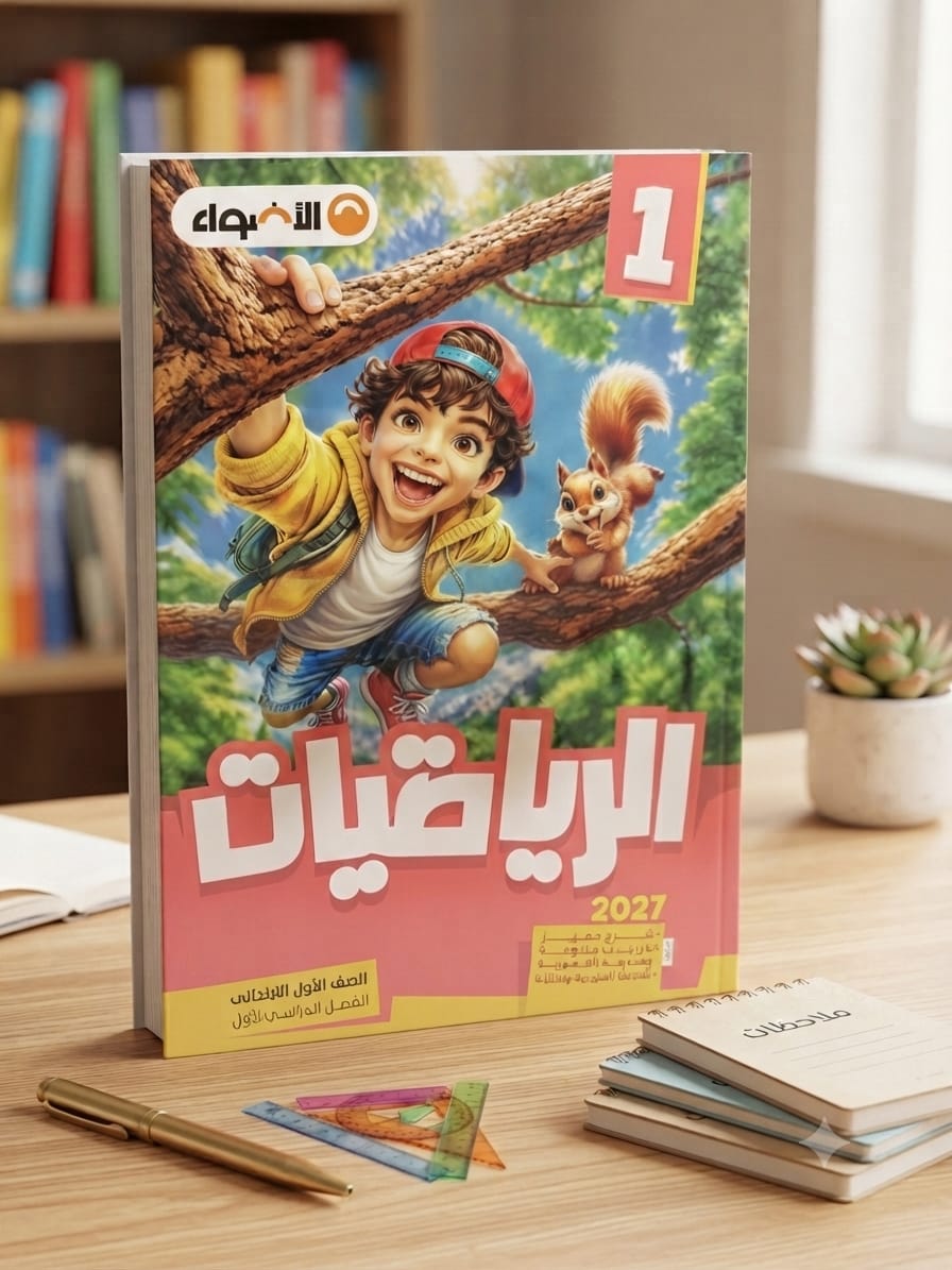 eladwaa-math-grade-1-term-1-2027.jpg الاضواء رياضة اولي ابتدائي - الصورة 1