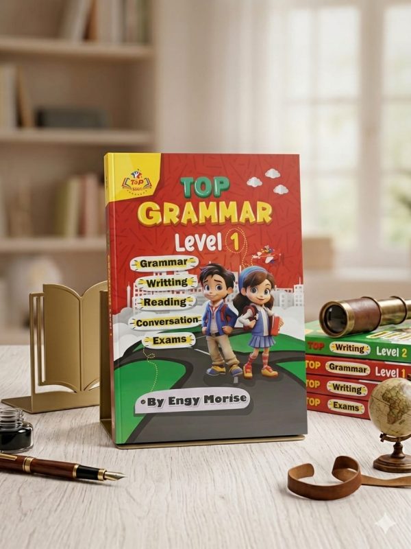 كتاب توب جرامر مستوي اوي تأسيس قواعد اللغة الانجليزية للاطفال