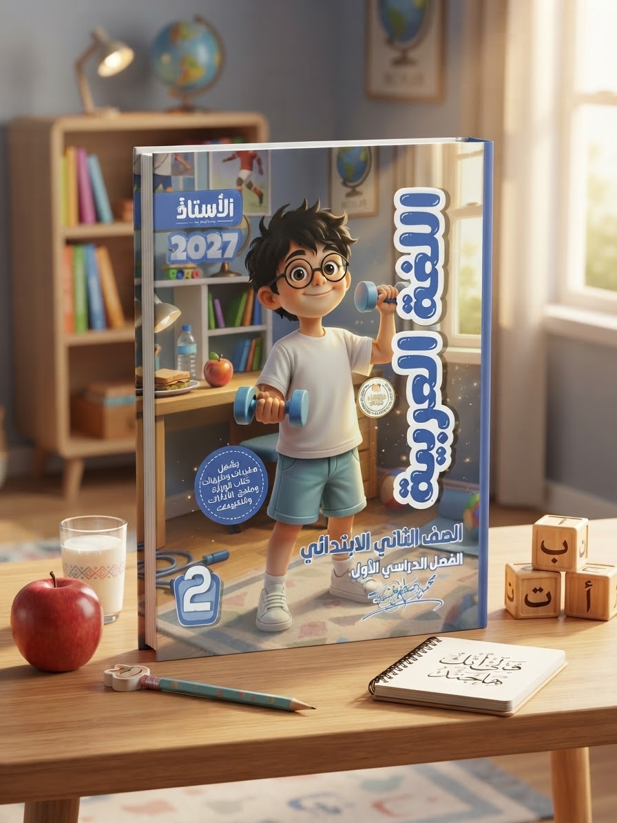 elostaz-arabic-grade-2-term-1-2027.jpg الاستاذ عربي ثانية ابتدائي ترم اول 2027