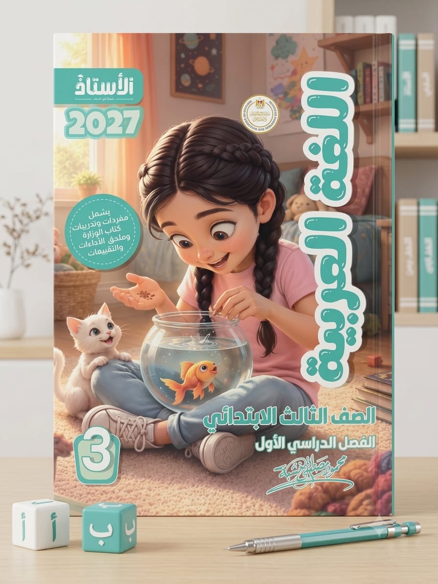 elostaz-arabic-grade-3-term-1-2027.jpg كتاب الاستاذ عربي ثالثة ابتدائي ترم اول 2027