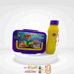 طقم لانش بوكس بمعلقة + زجاجة