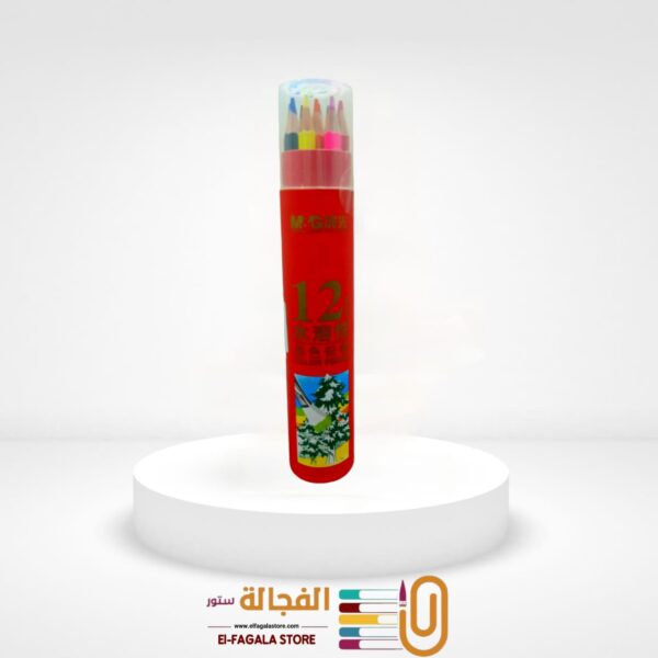 برطمان الوان خشب مائية 12لون - M&G 36809