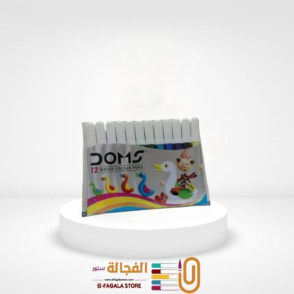الوان فلوماستر قصير 12لون Doms موديل 3497